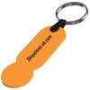 View Image 10 of 11 of DISC Plastic Shopper Trolley Keyring