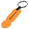View Image 11 of 11 of DISC Plastic Shopper Trolley Keyring - 2 Day