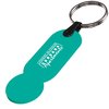View Image 3 of 11 of DISC Plastic Shopper Trolley Keyring - 2 Day