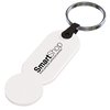 View Image 4 of 11 of DISC Plastic Shopper Trolley Keyring - 2 Day