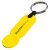 View Image 8 of 11 of DISC Plastic Shopper Trolley Keyring - 2 Day