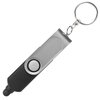View Image 5 of 5 of DISC Twister Torch Keyring with Stylus