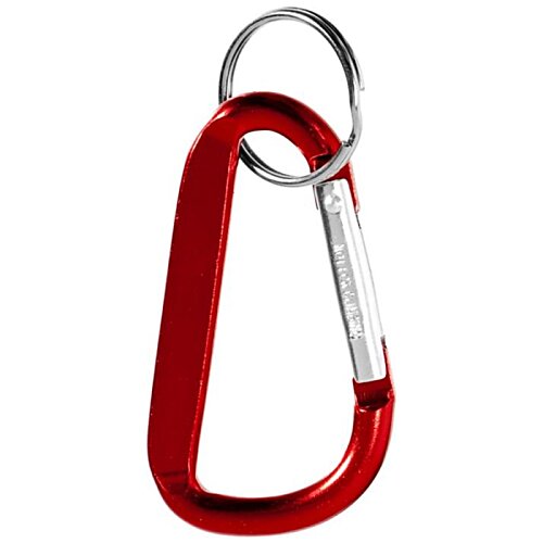 Additional Image 1 - a red and white carabiner