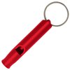 View Image 2 of 6 of DISC Metal Whistle Keyring