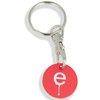 View Image 3 of 8 of DISC Coloured Trolley Coin Keyring