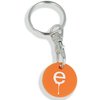 View Image 5 of 8 of DISC Coloured Trolley Coin Keyring
