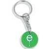 View Image 6 of 8 of DISC Coloured Trolley Coin Keyring