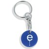 View Image 7 of 8 of DISC Coloured Trolley Coin Keyring