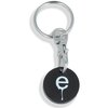 View Image 8 of 8 of DISC Coloured Trolley Coin Keyring