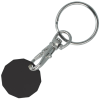 View Image 3 of 10 of Recycled Trolley Coin Keyring - Colours