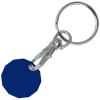 View Image 4 of 10 of Recycled Trolley Coin Keyring - Colours