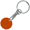 View Image 6 of 10 of Recycled Trolley Coin Keyring - Colours