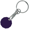 View Image 7 of 10 of Recycled Trolley Coin Keyring - Colours