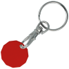 View Image 8 of 10 of Recycled Trolley Coin Keyring - Colours