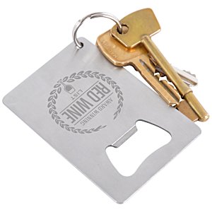 Additional Image 3 - a white bottle opener with a yellow handle