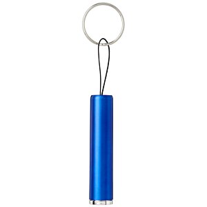 Additional Image 1 - a blue keychain with a ring
