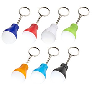 Additional Image 1 - a group of colorful keychains