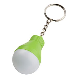 Additional Image 2 - a key chain with a light bulb