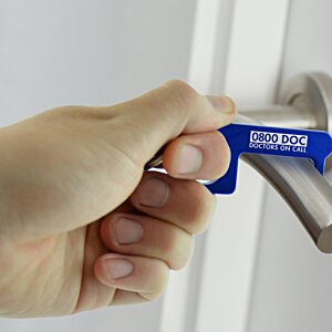 Additional Image 3 - a hand holding a blue handle