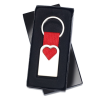 View Image 3 of 3 of Heart Metal Keyring