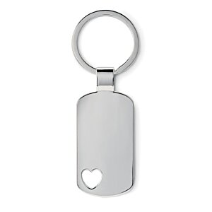 Additional Image 1 - a key chain with a heart on it