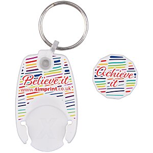 Additional Image 7 - a key chain with a colorful design
