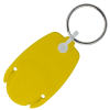 View Image 3 of 7 of Pop Coin Trolley Recycled Keyring - Colours