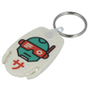 View Image 2 of 2 of Biodegradable Pop Coin Trolley Keyring