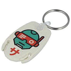 Additional Image 1 - a key chain with a cartoon character on it