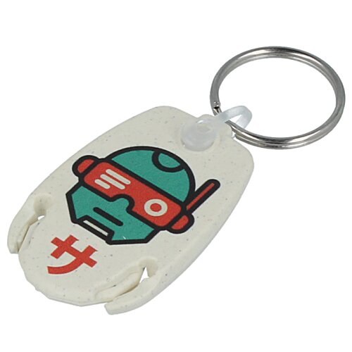 Additional Image 1 - a key chain with a cartoon character on it