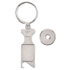 View Image 2 of 3 of Tokeu € Token and Bottle Opener Keyring