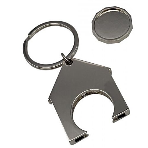 Additional Image 1 - a keychain with a circle