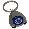 View Image 2 of 3 of Wishbone Trolley Coin Keyring