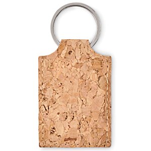 Additional Image 2 - a cork tag with a ring