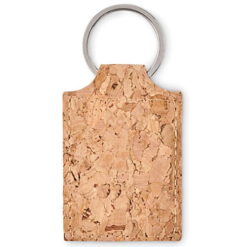 Additional Image 2 - a cork tag with a ring