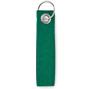 Additional Image 4 - a green bookmark with a silver ring