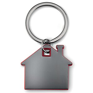 Additional Image 1 - a keychain with a house shape