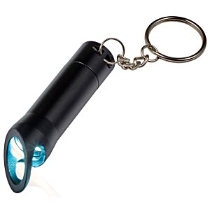 Additional Image 1 - a black flashlight with a ring