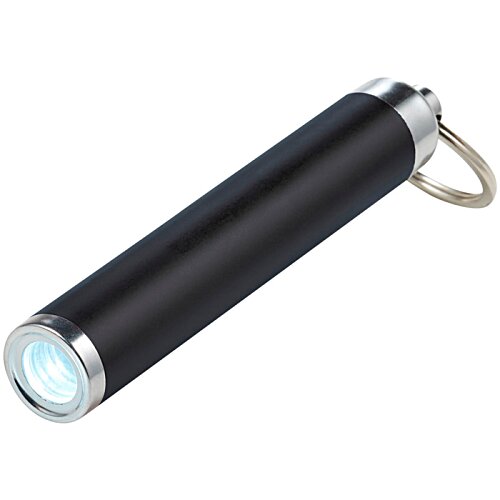 Additional Image 6 - a black flashlight with a light on