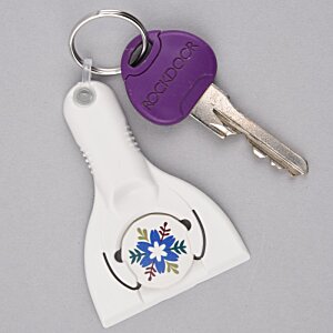 Additional Image 9 - a key chain with a white key holder