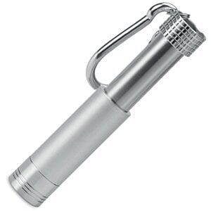 Additional Image 3 - a silver flashlight with a handle