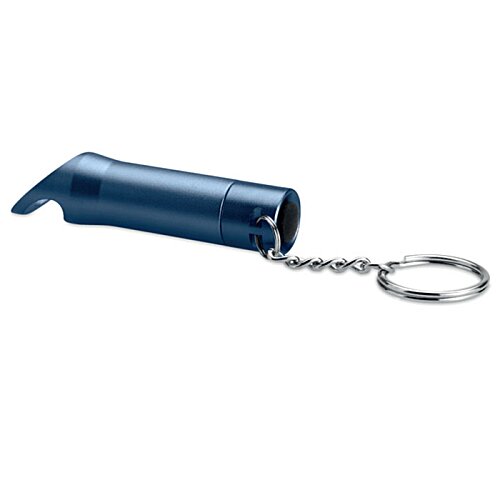 Additional Image 4 - a blue whistle with a keychain