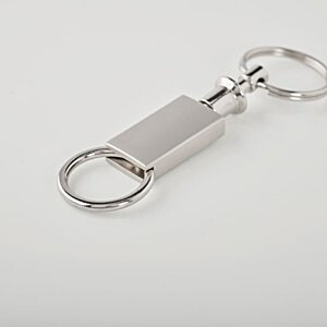 Additional Image 4 - a key chain on a white surface