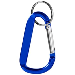 Additional Image 1 - a blue and silver key chain