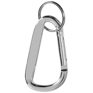 Additional Image 2 - a silver key chain with a ring