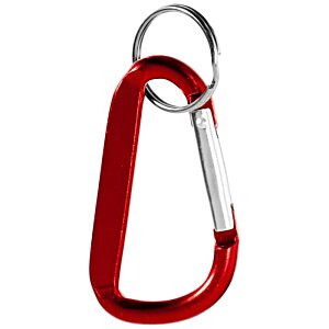 Additional Image 3 - a red and white carabiner