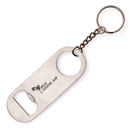 Additional Image 1 - a key chain with a key ring