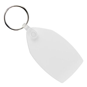 Additional Image 1 - a white key chain with a ring