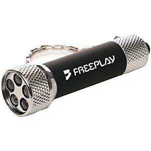 Additional Image 1 - a black and silver flashlight