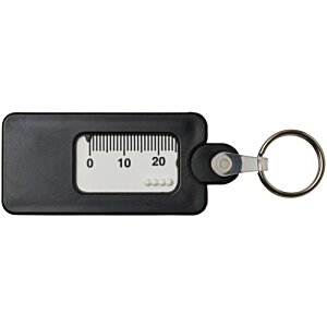 Additional Image 4 - a key chain with a key ring